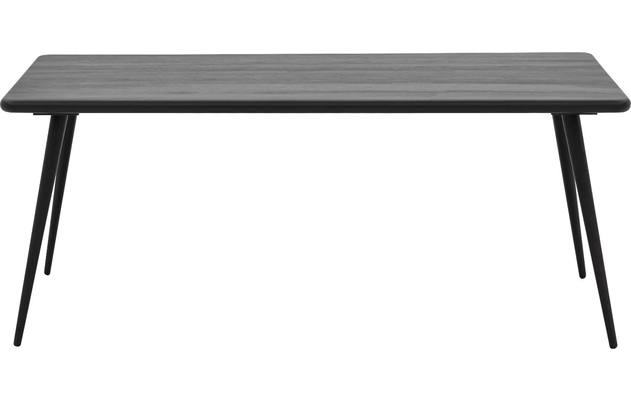 Goossens eettafel bjarte zwart eiken - 8203410-02