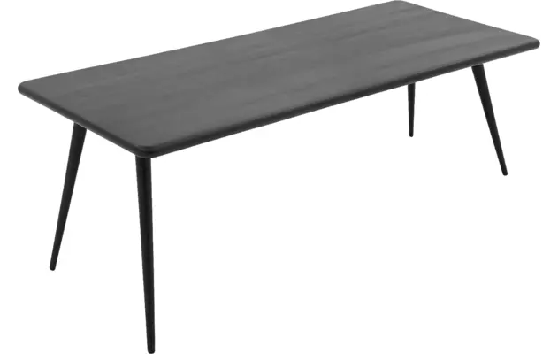Goossens eettafel bjarte zwart eiken - 8203410-03