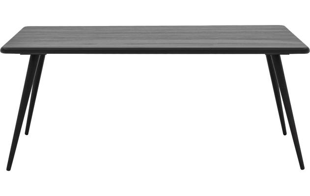 Goossens eettafel bjarte zwart eiken - 8203413-02