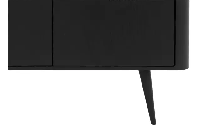 Goossens opbergkast bjarte zwart eiken - 8203430-A-05