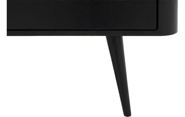 Goossens opbergkast bjarte zwart eiken - 8203431-06