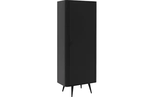 Goossens opbergkast bjarte zwart eiken - 8203431-A-02