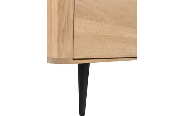 Goossens dressoir bjarte wit eiken - 8203437-03