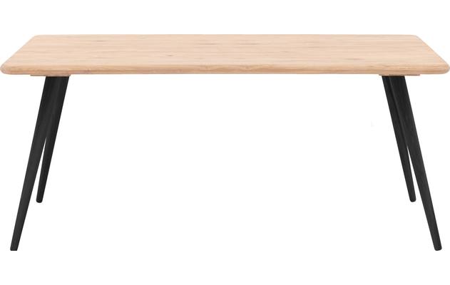 Goossens eettafel bjarte wit eiken - 8203440-01