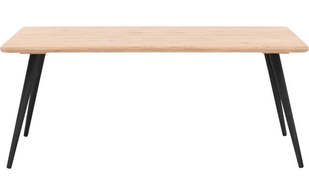 Goossens eettafel bjarte wit eiken - 8203441-01