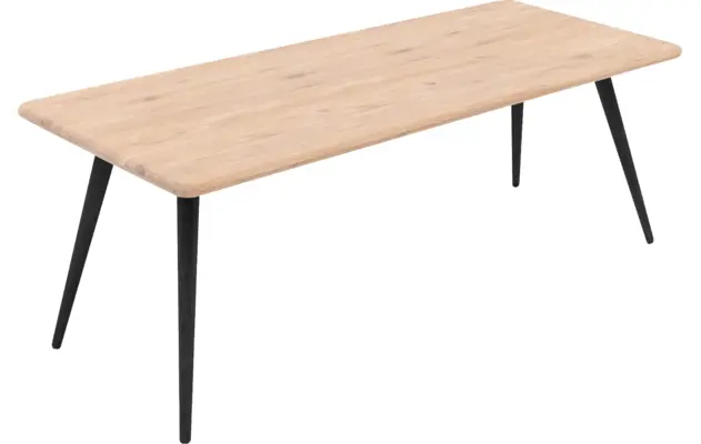 Goossens eettafel bjarte wit eiken - 8203441-03