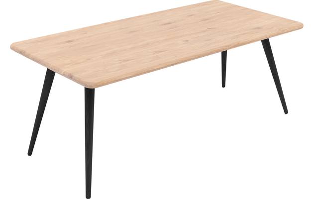 Goossens eettafel bjarte wit eiken - 8203443-03