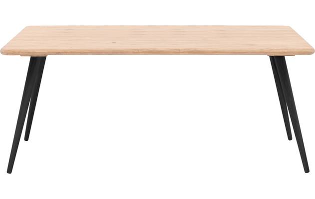 Goossens eettafel bjarte wit eiken - 8203444-01