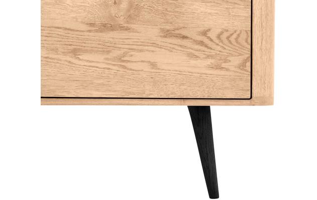 Goossens tv meubel bjarte wit eiken - 8203447-05