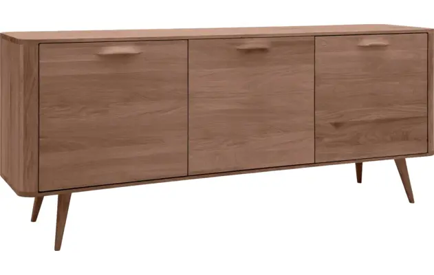 Goossens dressoir bjarte donker bruin eiken - 8203455-02