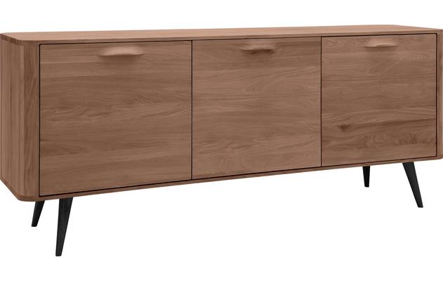 Goossens dressoir bjarte donker bruin eiken - 8203457-02