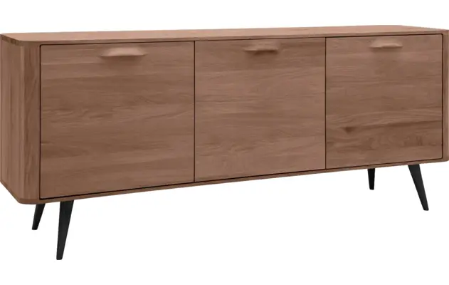 Goossens dressoir bjarte donker bruin eiken - 8203457-02