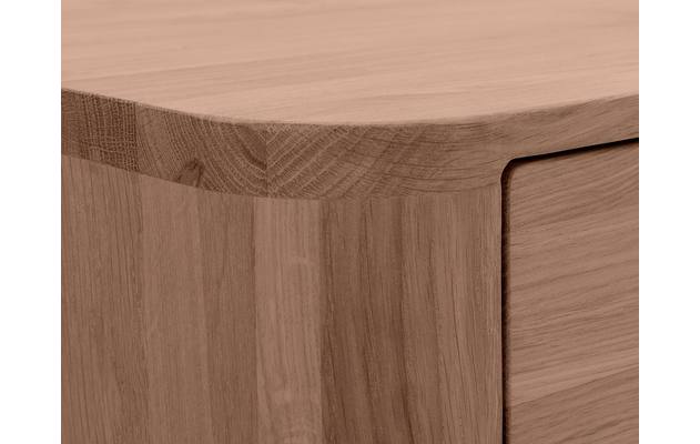Goossens dressoir bjarte donker bruin eiken - 8203457-04