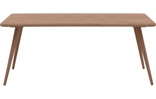 Goossens eettafel bjarte donker bruin eiken - 8203461-01