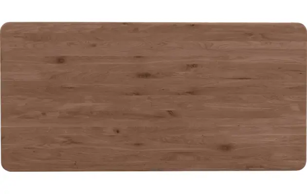 Goossens eettafel bjarte donker bruin eiken - 8203461-04