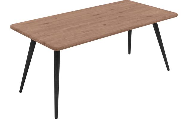 Goossens eettafel bjarte donker bruin eiken - 8203467-03