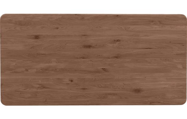 Goossens eettafel bjarte donker bruin eiken - 8203468-04
