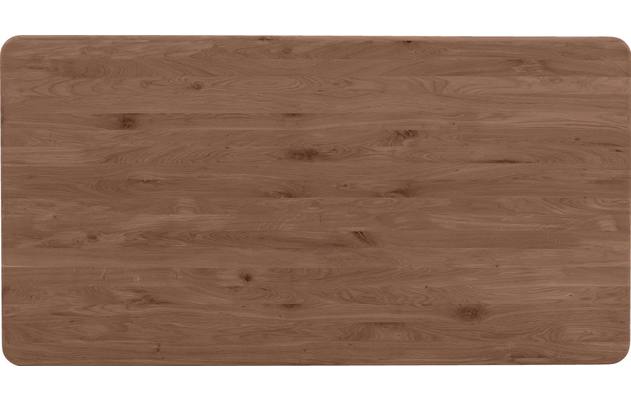 Goossens eettafel bjarte donker bruin eiken - 8203470-04