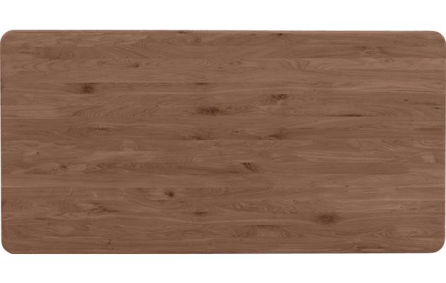 Goossens eettafel bjarte donker bruin eiken - 8203471-04