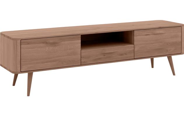 Goossens tv dressoir bjarte donker bruin eiken - 8203473-02