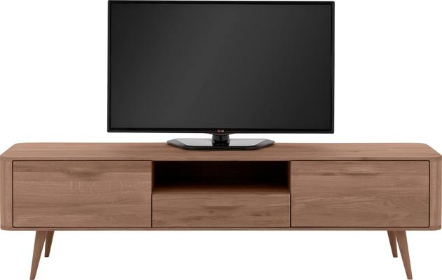 Goossens tv dressoir bjarte donker bruin eiken - 8203473-03