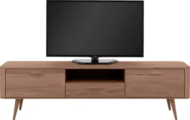 Goossens tv dressoir bjarte donker bruin eiken - 8203473-03