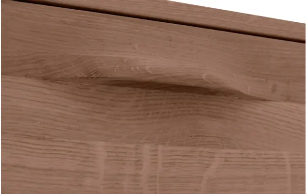 Goossens tv dressoir bjarte donker bruin eiken - 8203473-06