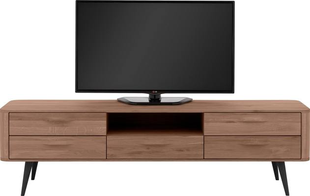 Goossens tv meubel bjarte donker bruin eiken - 8203474-03