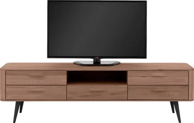 Goossens tv meubel bjarte donker bruin eiken - 8203474-03