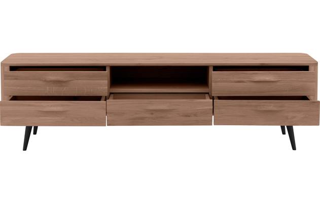 Goossens tv meubel bjarte donker bruin eiken - 8203474-05