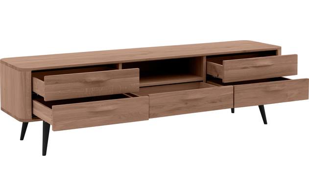 Goossens tv meubel bjarte donker bruin eiken - 8203474-06