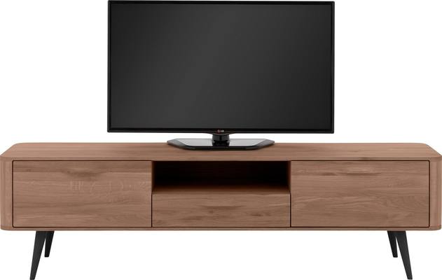 Goossens tv dressoir bjarte donker bruin eiken - 8203475-03