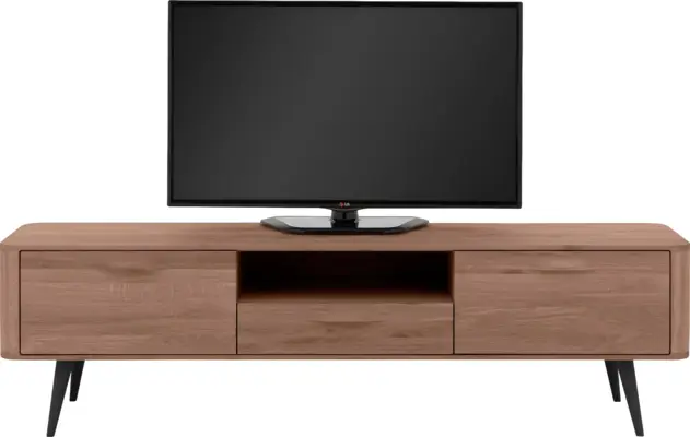 Goossens tv dressoir bjarte donker bruin eiken - 8203475-03