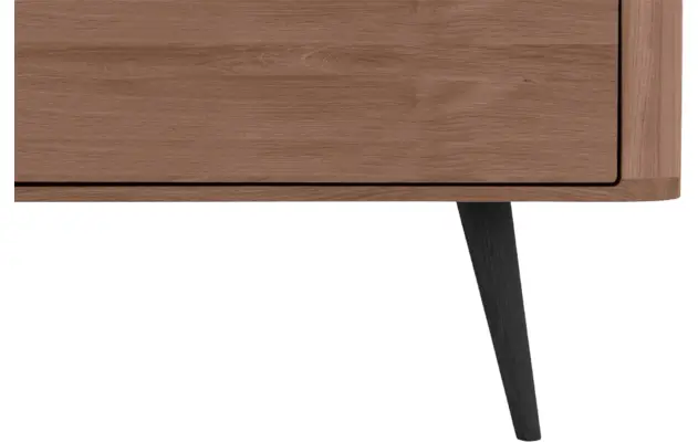 Goossens tv dressoir bjarte donker bruin eiken - 8203475-05