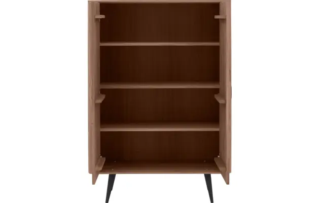 Goossens opbergkast bjarte donker bruin eiken - 8203479-03