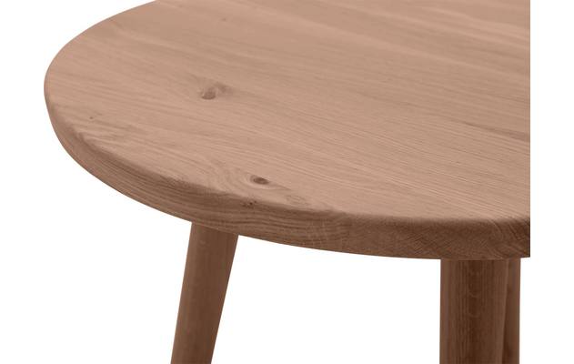 Goossens hoektafel bjarte donker bruin eiken - 8203482-03