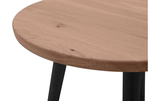 Goossens hoektafel bjarte donker bruin eiken - 8203483-03
