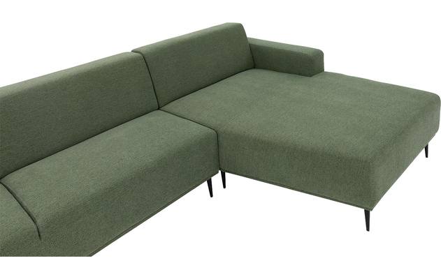 Goossens excellent loungebank prato groen stof - 8203535-09