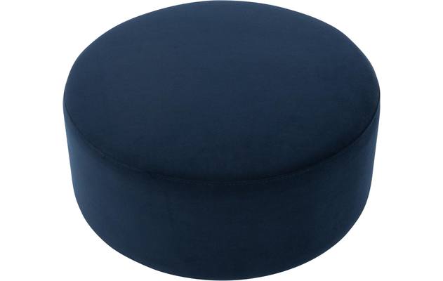 Goossens poef arendal blauw stof - 8203541-02
