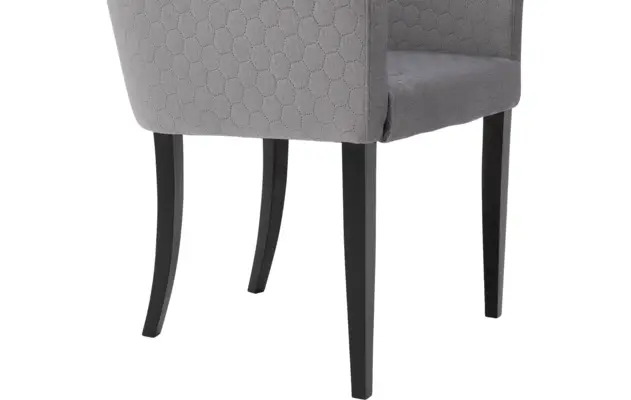 Goossens eetkamerstoel peda grijs stof - 8203559-05