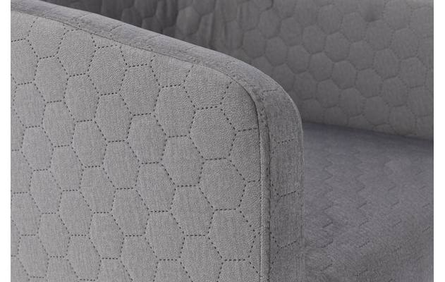 Goossens eetkamerstoel peda grijs stof - 8203559-06