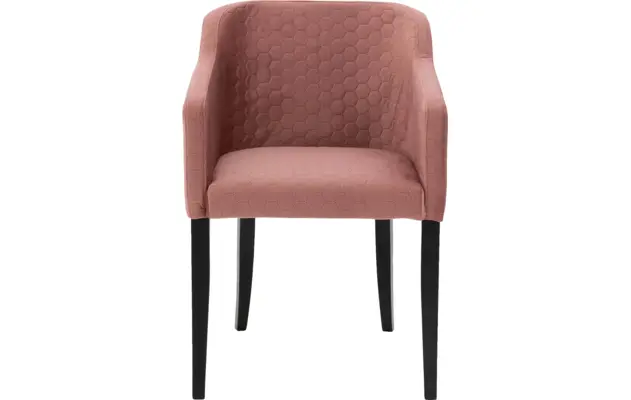 Goossens eetkamerstoel peda roze stof - 8203560-01