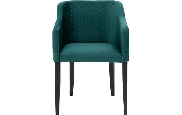 Goossens eetkamerstoel peda groen stof - 8203564-01