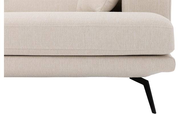Goossens hoekbank viggo wit stof - 8203579-08