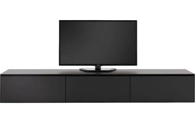 Goossens excellent tv meubel vic zwart eiken - 8203610-03