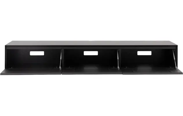 Goossens excellent tv meubel vic zwart eiken - 8203610-05