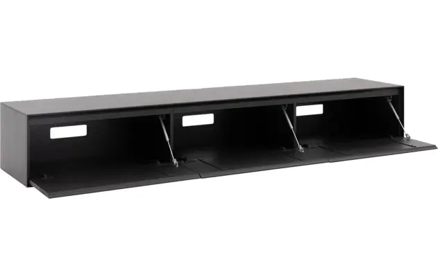Goossens excellent tv meubel vic zwart eiken - 8203610-06
