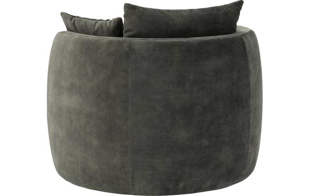 Goossens fauteuil terra groen stof - 8203758-B-04
