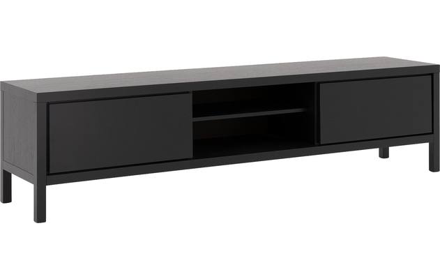 Goossens excellent tv meubel sira line zwart eiken - 8203766-02
