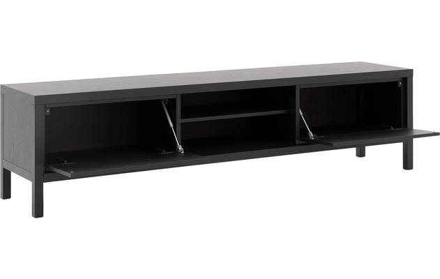 Goossens excellent tv meubel sira line zwart eiken - 8203766-05